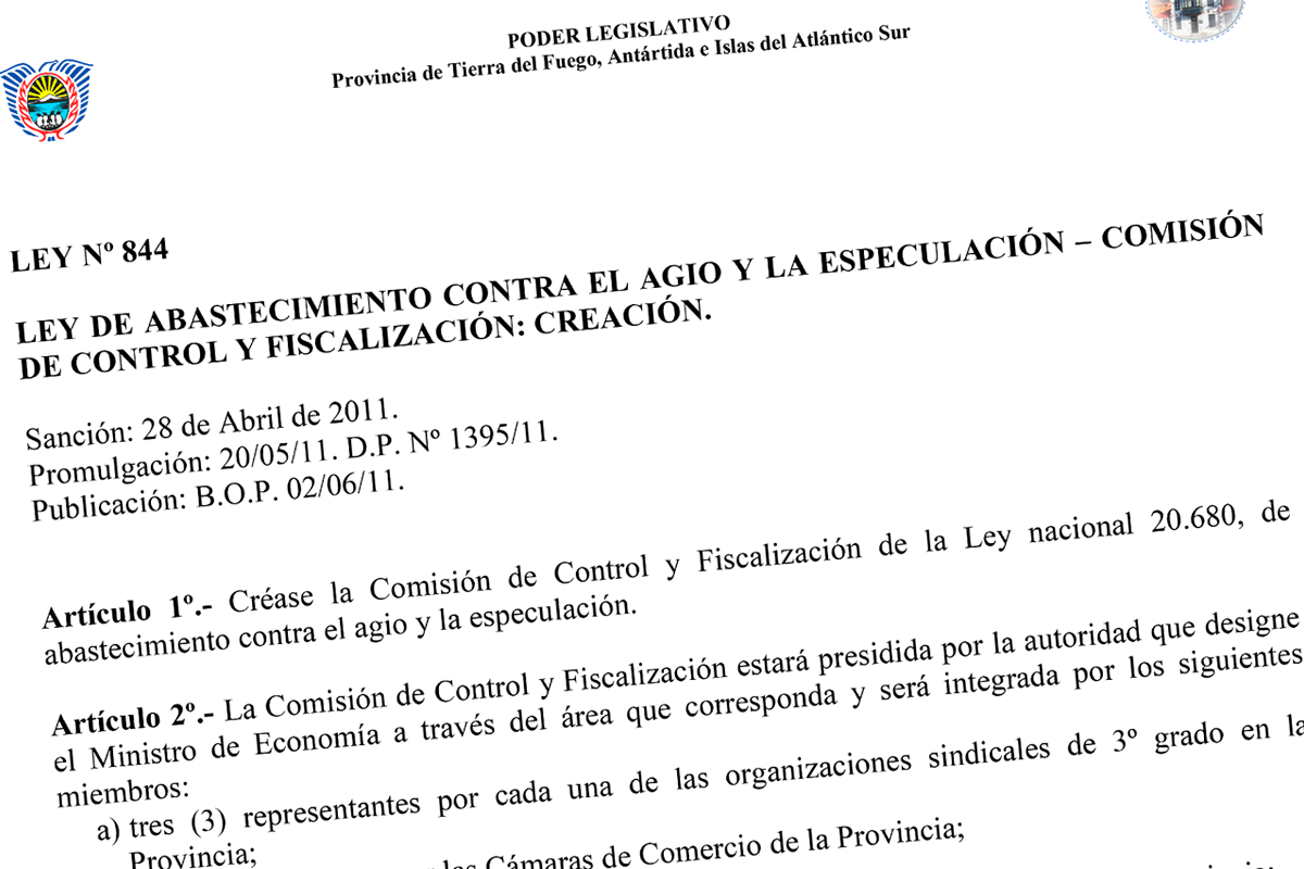 Ley 844: pensada para evitar la especulacin, jams capt inters gubernamental