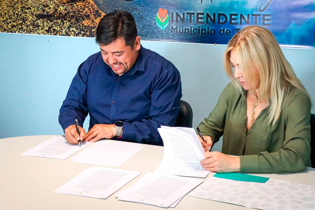 Harrington firma convenio con el Grupo Albatros para estratgica inversin en Tolhuin