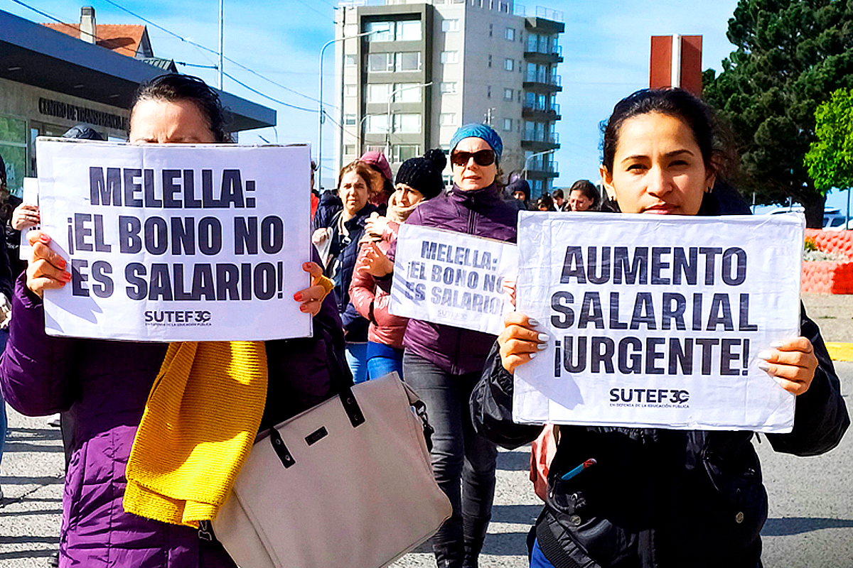 La oferta del Gobierno est lejos y SUTEF avisa: 'Los docentes estn en la pobreza'