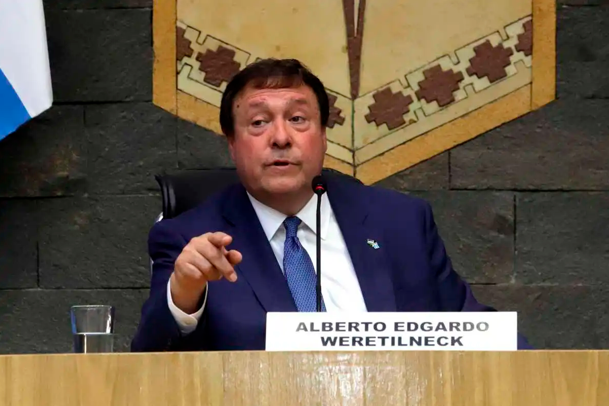 'No permitamos que la Nacin divida a los rionegrinos', areng Weretilneck