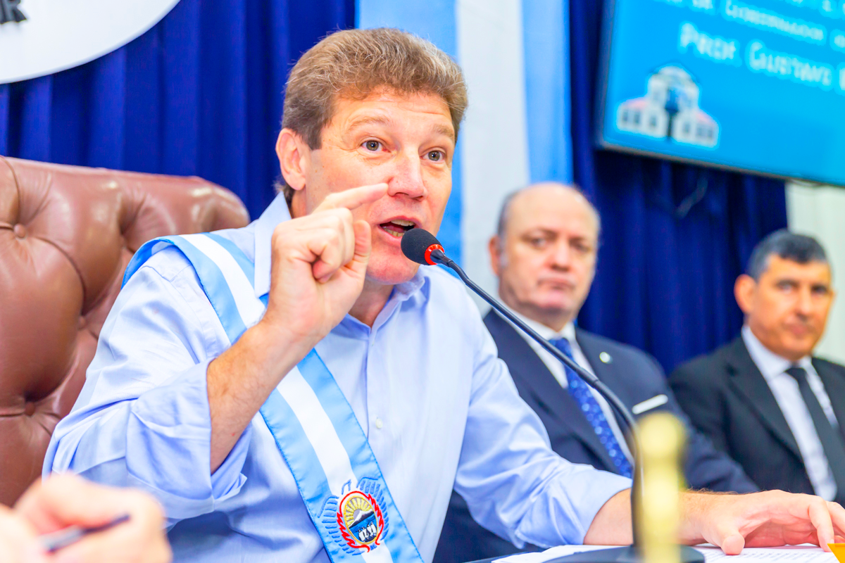 Melella centr su discurso en las crticas a Milei y su 'modelo de contradiccin y ajuste'
