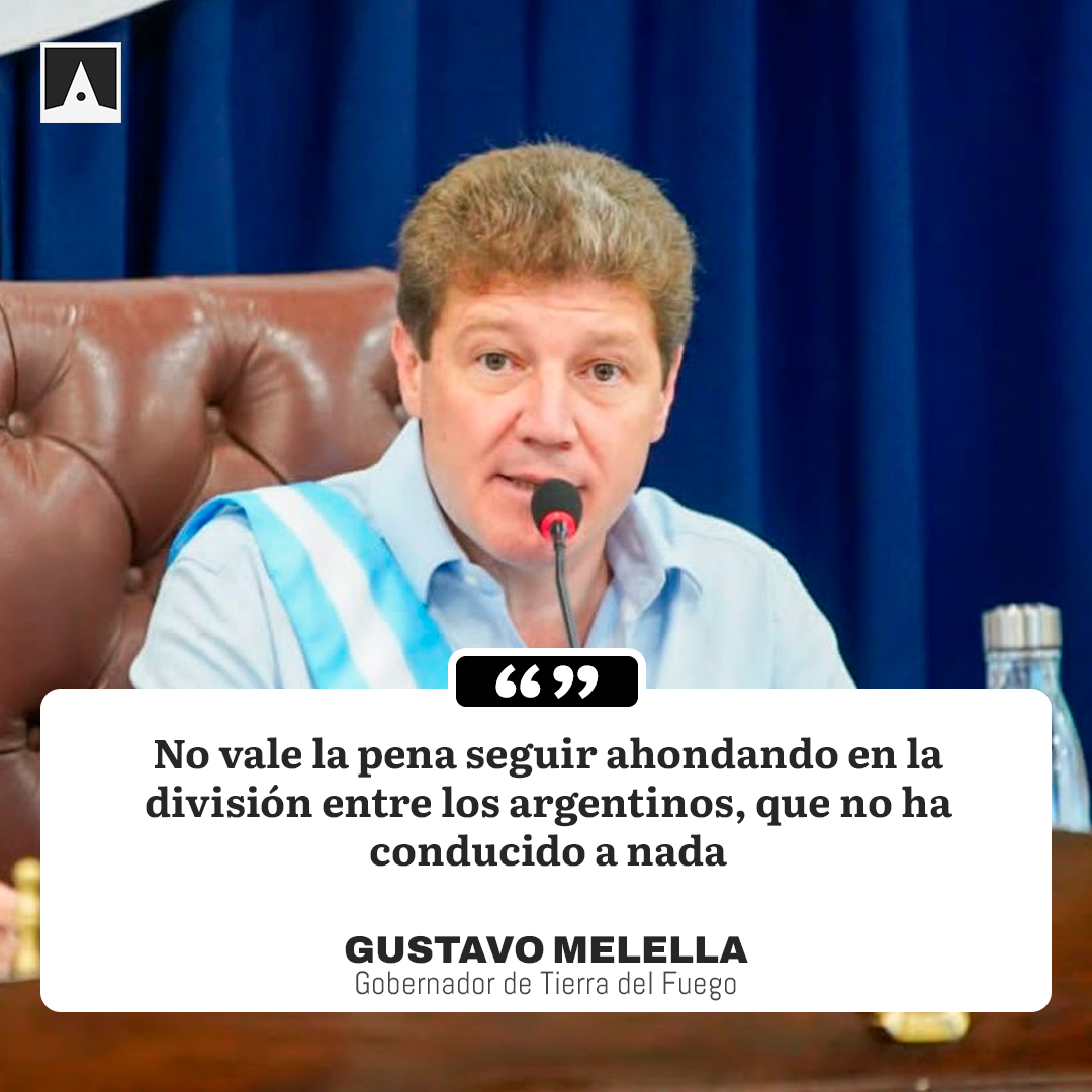 La Frase Gustavo Melella 05032024