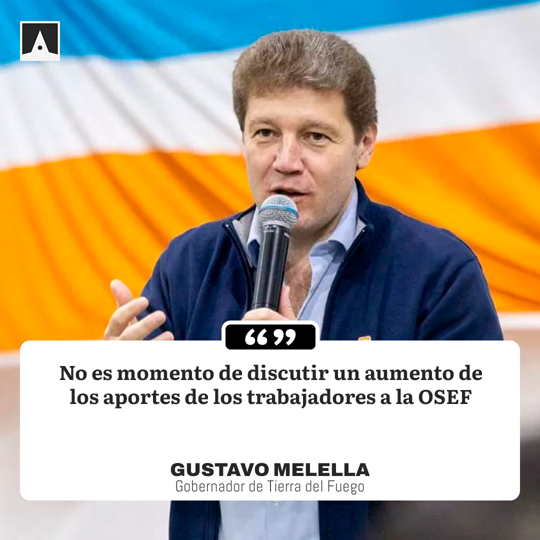 La Frase Gustavo Melella 26032024