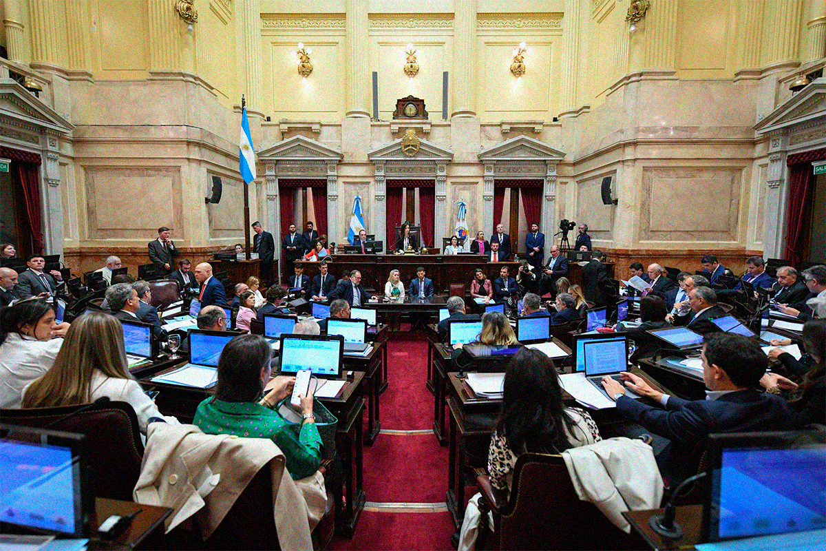 Boleta nica de Papel: Blanco vot a favor; Dur y Lpez, en contra