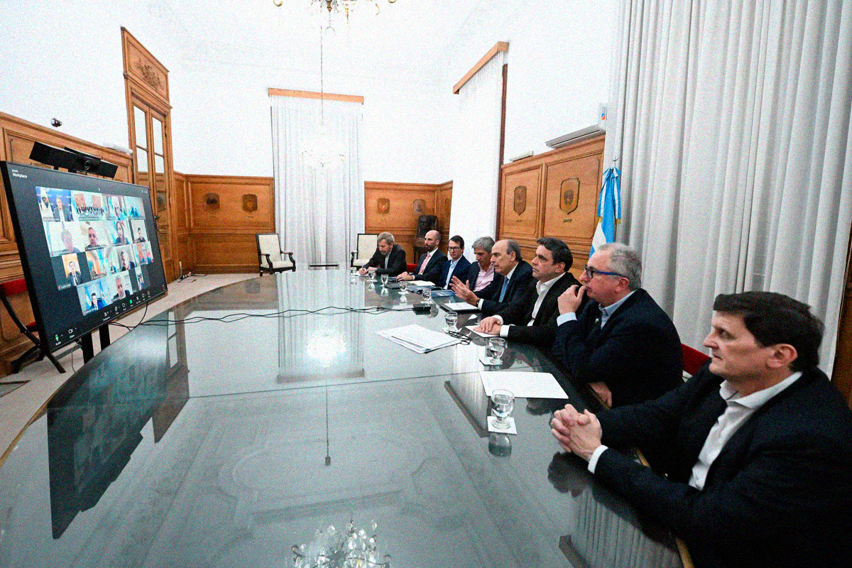 Reunin de Francos con los gobernadores, sin Melella, Quintela, Kicillof e Insfran
